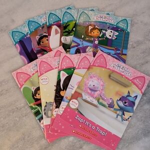 Gabby's Dollhouse Kids Book Set - Pink Cover